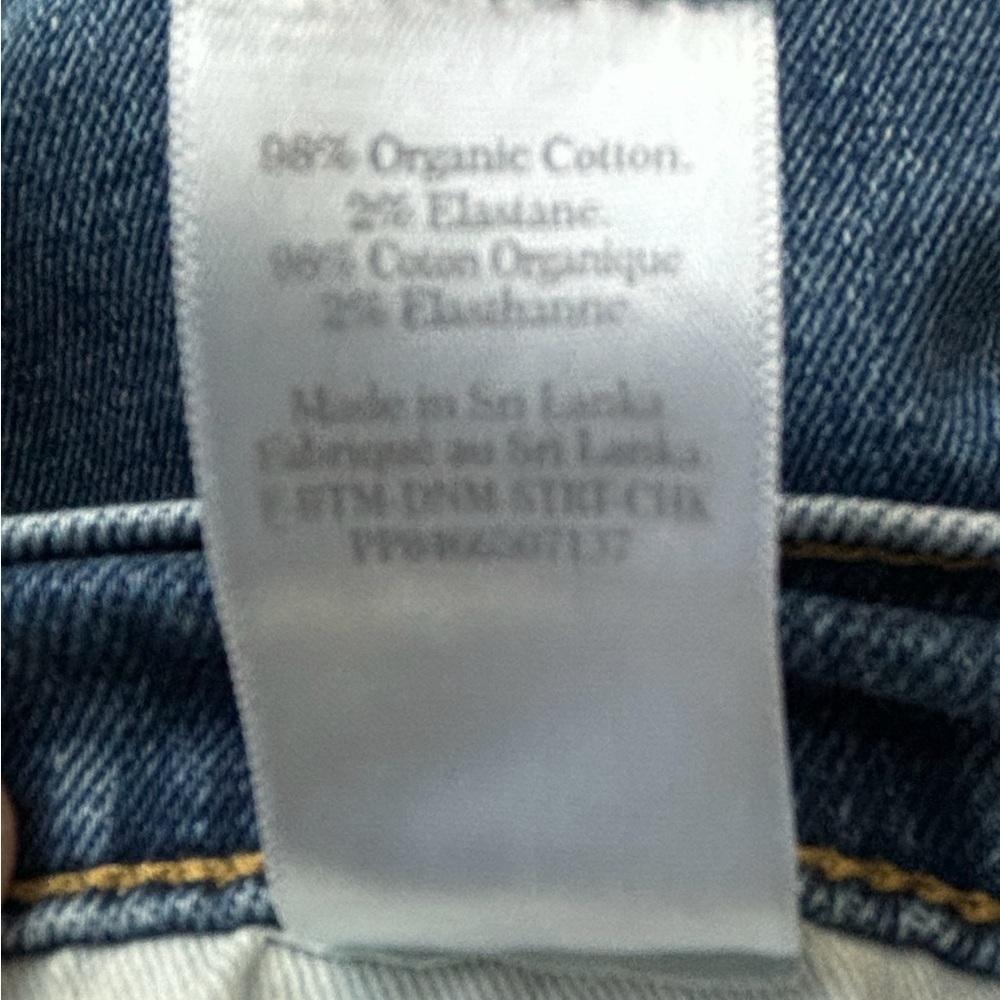 Everlane Original Cheeky Jean - Crop Raw Hem - Size 27 - Picture 13 of 13